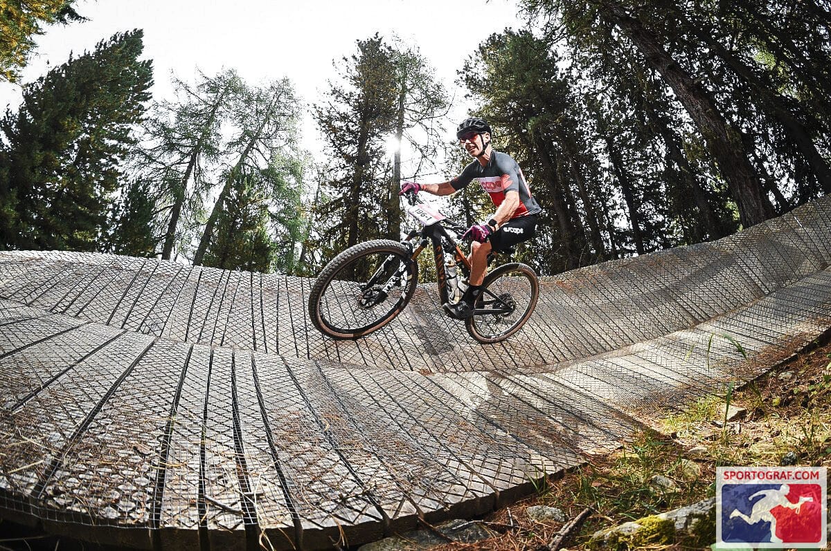 Some North Shore berms on the Olympia Flow Trail