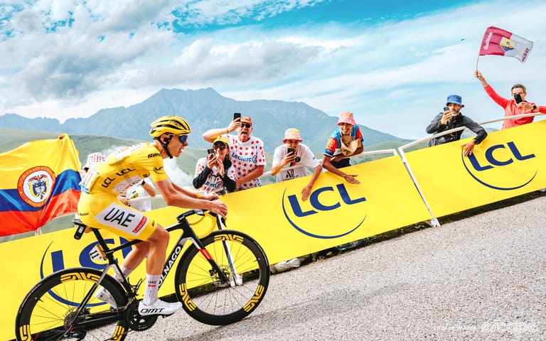 Gallery: Pogačar's party in the Pyrenees