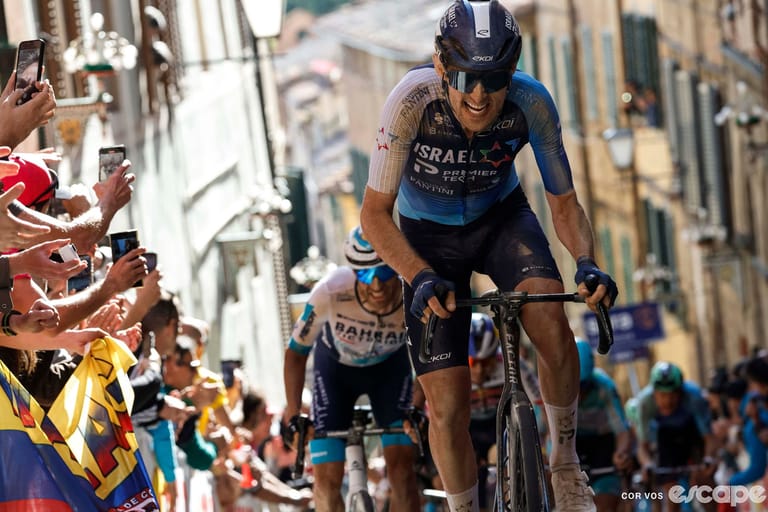 The power of patience: How Derek Gee climbed into Giro contention