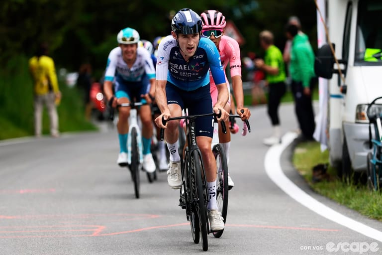 Derek Gee and Israel-Premier Tech are embroiled in a contract dispute