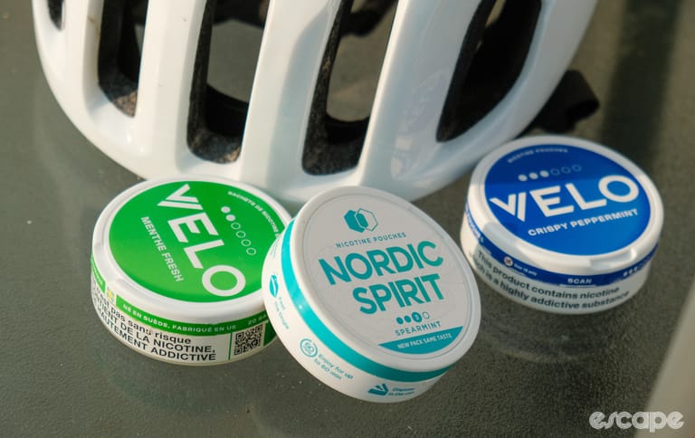 Why are some pro cyclists using nicotine?