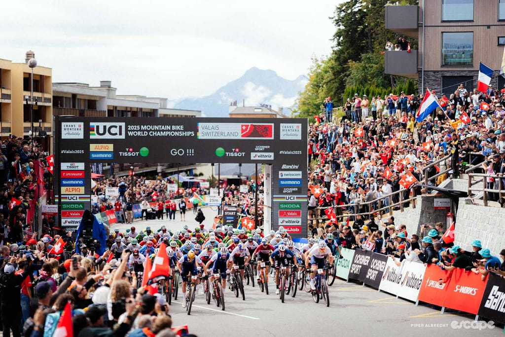 Gallery and report: 2025 Men's Crans-Montana XCO World Champs
