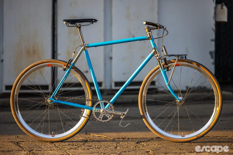 Staff Joy Rides: Josh's custom Roberson singlespeed scorcher