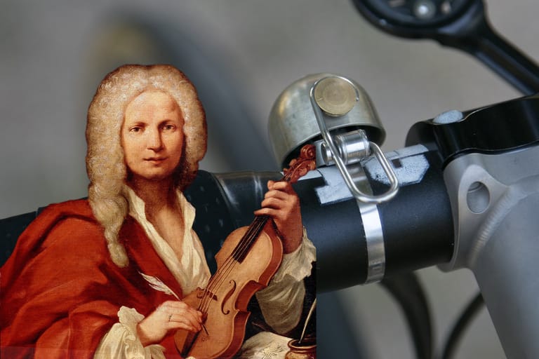What do 927 bicycle bells playing along to Vivaldi sound like?