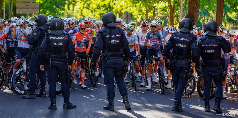 UCI lashes out at Spanish government after Vuelta protests